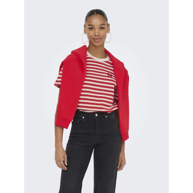 Only Onllivina s/s o-neck stripe top box 15359677 large