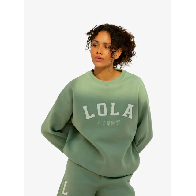 The Lola Club Milla sage sweater MILLA-SAGE-SWEATER large