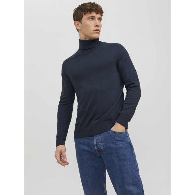 Jack & Jones Emil knit roll neck 12180604-NVY-L large