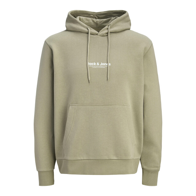 Jack & Jones Vesterbro sweat hood 12266168-SIL-M large