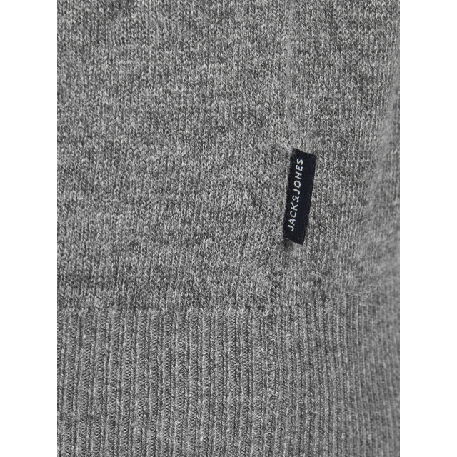 Jack & Jones Emil knit half zip 12263819-GRY-XXL large