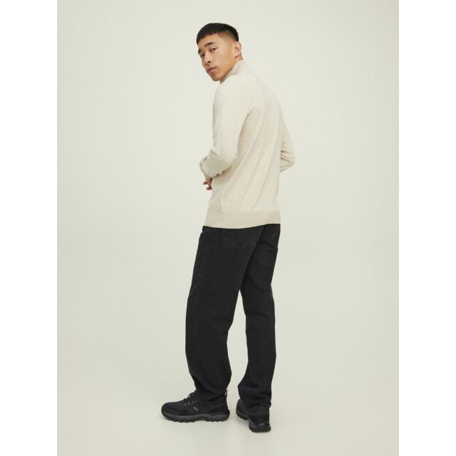 Jack & Jones Emil knit half zip 12263819-OAT-L large
