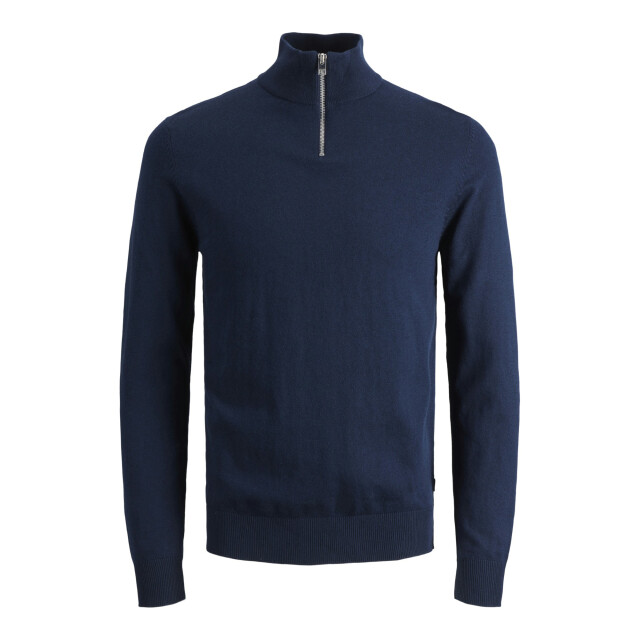Jack & Jones Emil knit half zip 12263819-NVY-M large