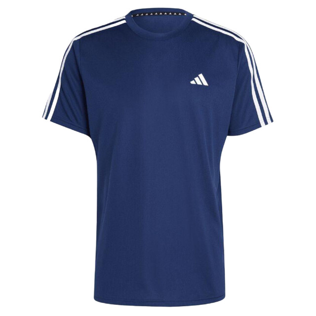 Adidas Heren train essentials 3 strepen training t-shirt UTPP2749_navyblue large
