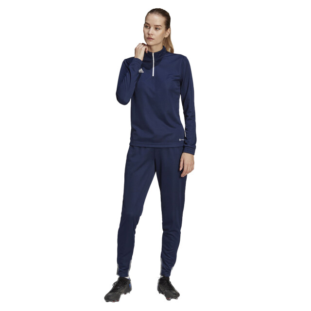 Adidas Dames entrada 22 quarter zip training sweatshirt UTPP1993_navyblue large