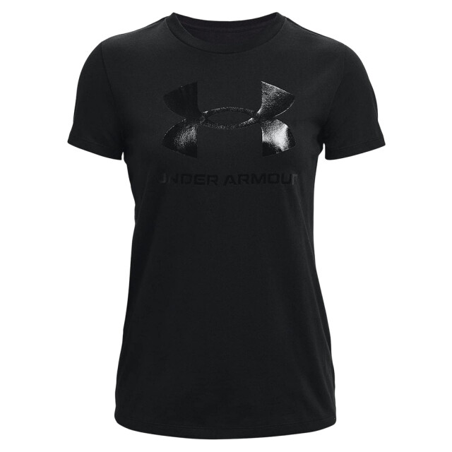 Under Armour Dames live sportstyle grafisch t-shirt UTPP2312_black large