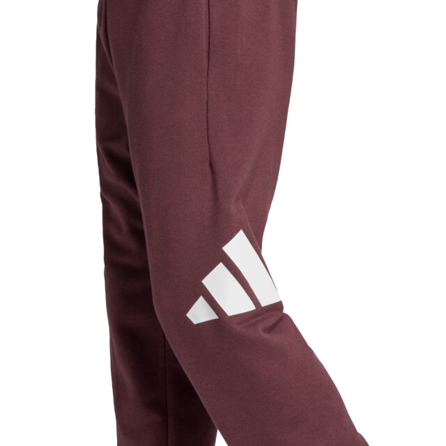 Adidas Heren essentials french terry joggingbroek met groot logo UTPP2814_burgundy large