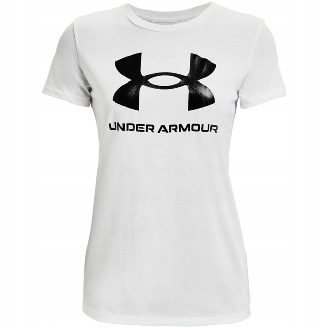 Under Armour Dames live sportstyle grafisch t-shirt UTPP2312_white large