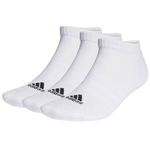 Adidas Laag uitgesneden enkelsokken voor volwassenen (pak van 3) UTPP3182_white large