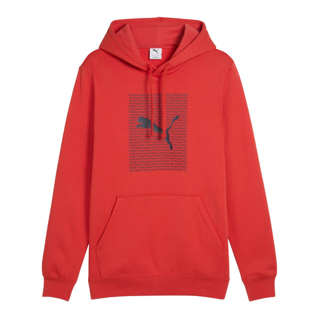Puma Heren essentials logo hoodie UTPP3356_red large