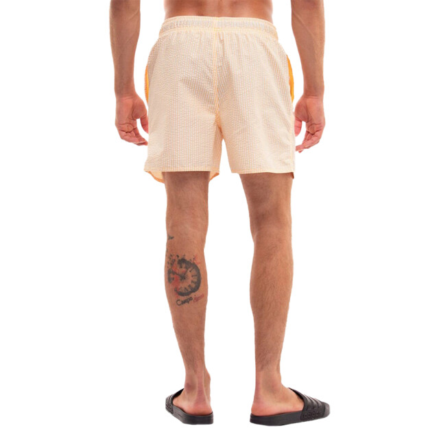 Adidas Heren klassiek gestreepte zwemshort UTPP2418_yellow large
