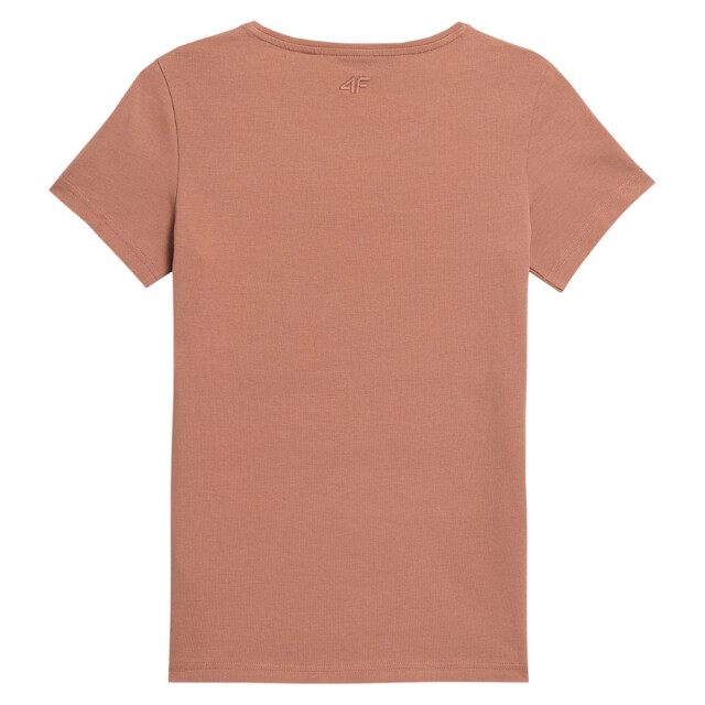 4F Dames h4z22 tekst regular t-shirt UTPP1739_orange large