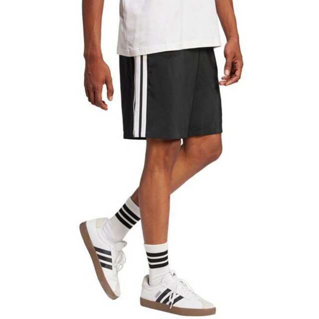 Adidas Heren essentials chelsea 3 streep shorts UTPP4267_black large