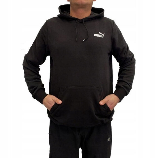 Puma Heren essentials logo hoodie UTPP4977_black large