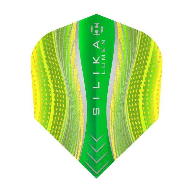 Harrows Silica lumen dart vluchten (set van 3) UTPP5011_yellowgreen large