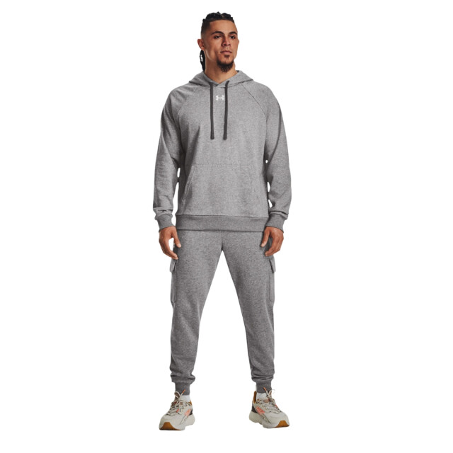 Under Armour Heren 1379757 hoodie UTPP5432_greysilver large