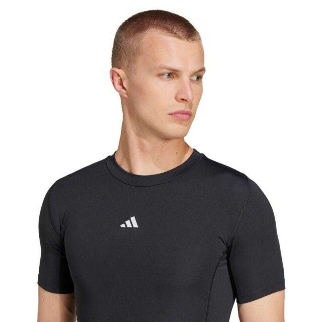 Adidas Heren tech-fit t-shirt met korte mouwen UTPP4886_black large