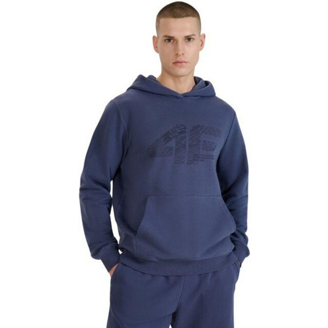 4F Heren m1585 logo hoodie UTPP5439_navyblue large