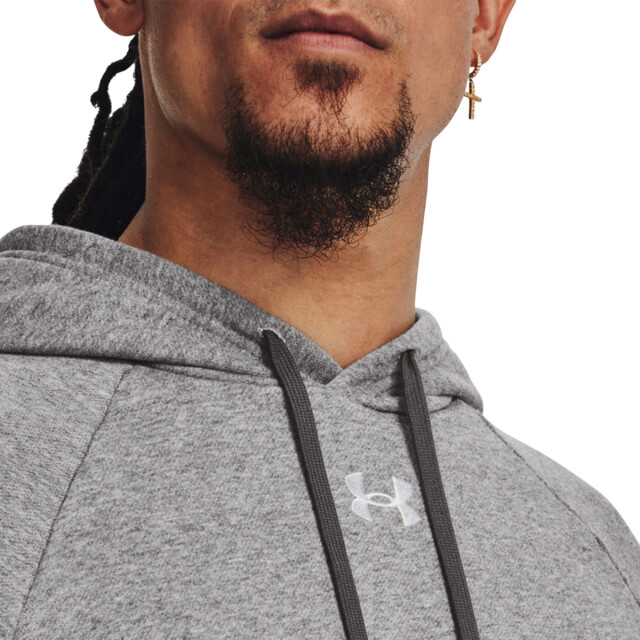 Under Armour Heren 1379757 hoodie UTPP5432_greysilver large
