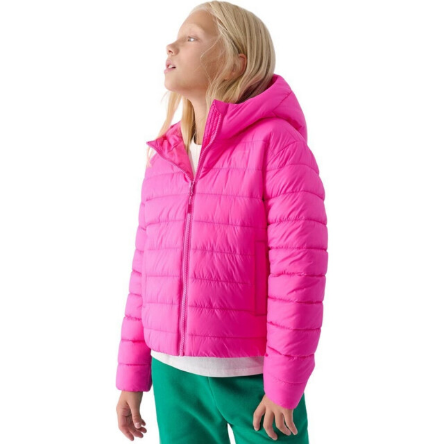 4F Meisjes jwaw24tdjaf449 gewatteerde jas UTPP5830_pink large
