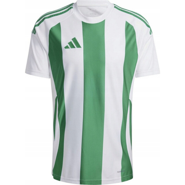 Adidas Heren 24 gestreepte voetbal jersey UTPP6401_whitegreen large