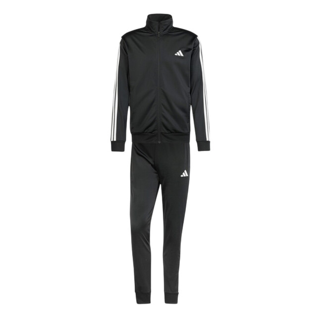 Adidas Heren sportkleding basic 3 strepen tricot trainingspak UTPP5895_black large