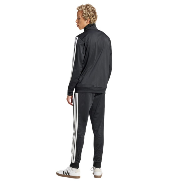 Adidas Heren sportkleding basic 3 strepen tricot trainingspak UTPP5895_black large
