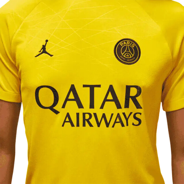 Nike Heren academy pro paris saint germain fc t-shirt met korte mouwen UTPP6744_yellow large