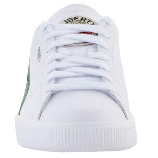 Puma Dames basket vtg liberty leren trainers UTPP6693_white large
