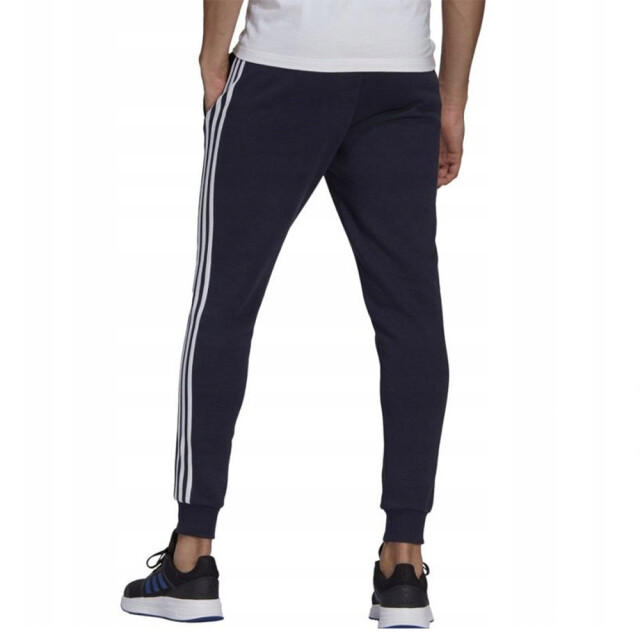 Adidas Heren essentials 3 strepen slim joggingbroek UTPP985_navyblue large