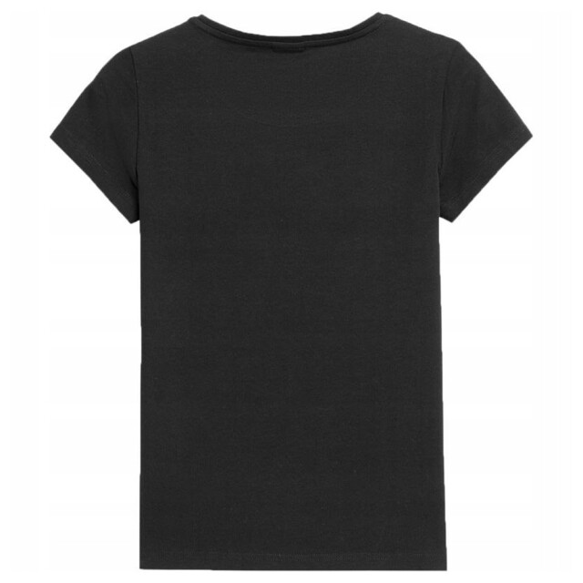 4F Dames bedrukt normaal t-shirt UTPP1613_black large