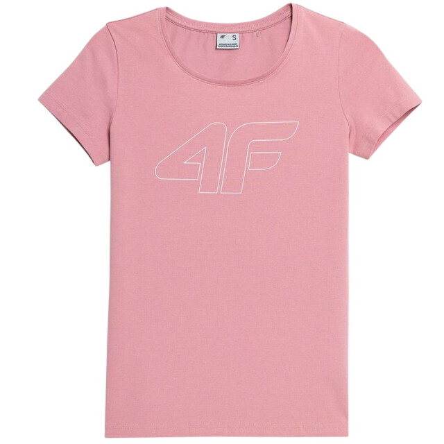 4F Dames h4z22-tsd353 t-shirt UTPP1734_pink large