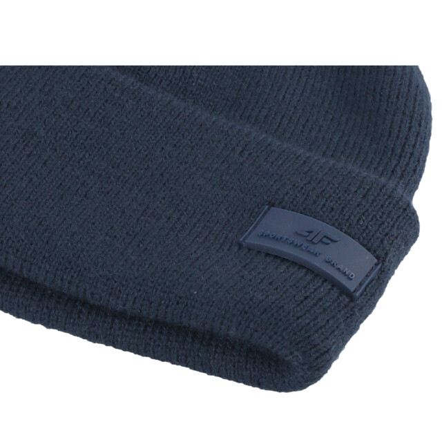4F M307 effen omgeslagen muts UTPP1094_navyblue large