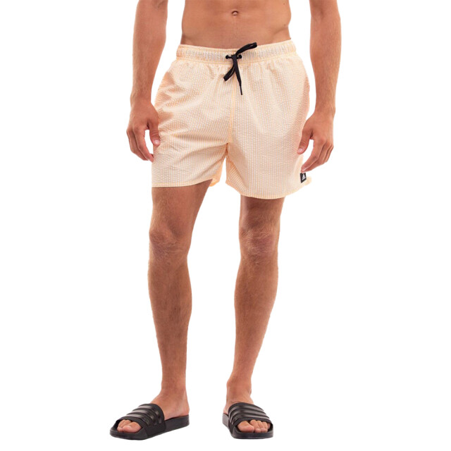 Adidas Heren klassiek gestreepte zwemshort UTPP2418_yellow large