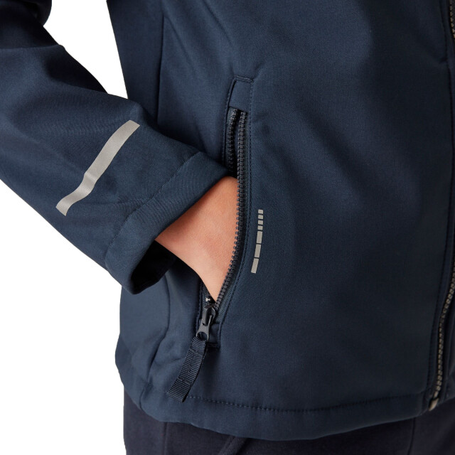 Regatta Kinder/kids a 2 layer soft shell jas UTRG9469_navy large