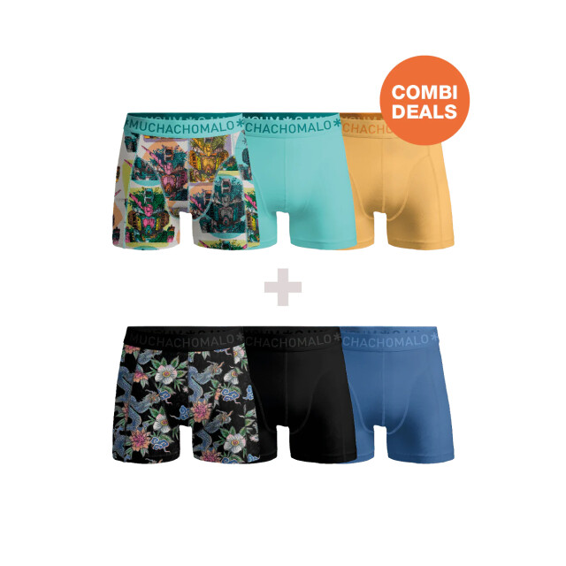 Muchachomalo Heren 3+3-pack boxershorts CDOUTLT351-357 large