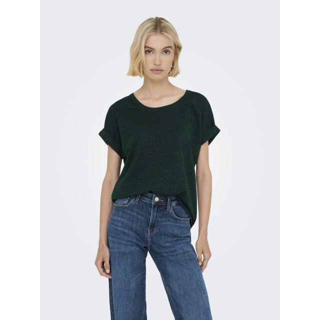 Only Onlmoster glitter s/s top jrs 15356991 large