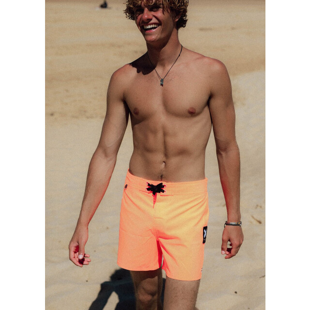 WATTS Heren zwemshort rx cool effen koraal 1RXCOOL-W6000 large
