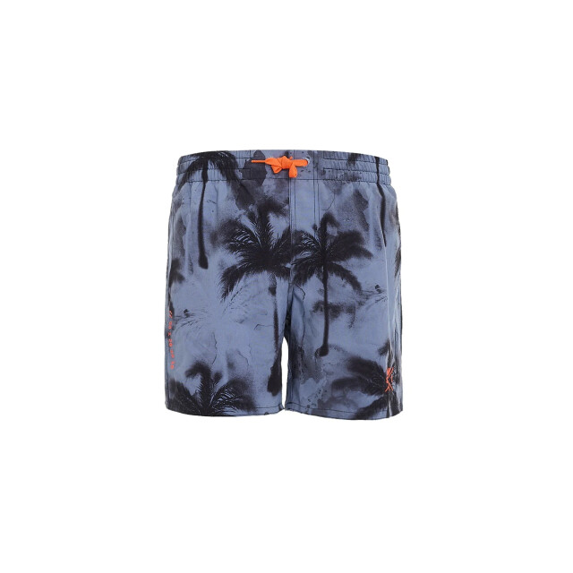 WATTS Heren zwemshort rainbow palm print blauwgrijs 1R-RAINBOW-WP415 large