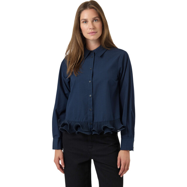 Y.A.S Yastravis ls shirt s. navy r 26038055-190953 large