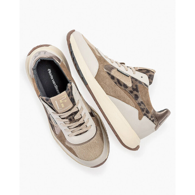 Floris van Bommel Floris van Bommel Sneakers SFW-10159-34-01 Sneakers Bruin Floris van Bommel Sneakers SFW-10159-34-01 large