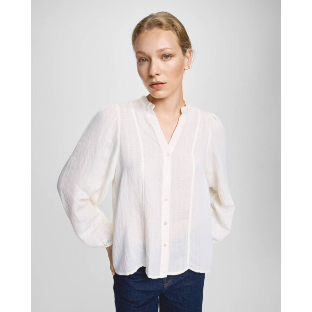 Moss Copenhagen Blouse lange mouw 19239 blanka MSCH Copenhagen Blouse lange mouw 19239 BLANKA large