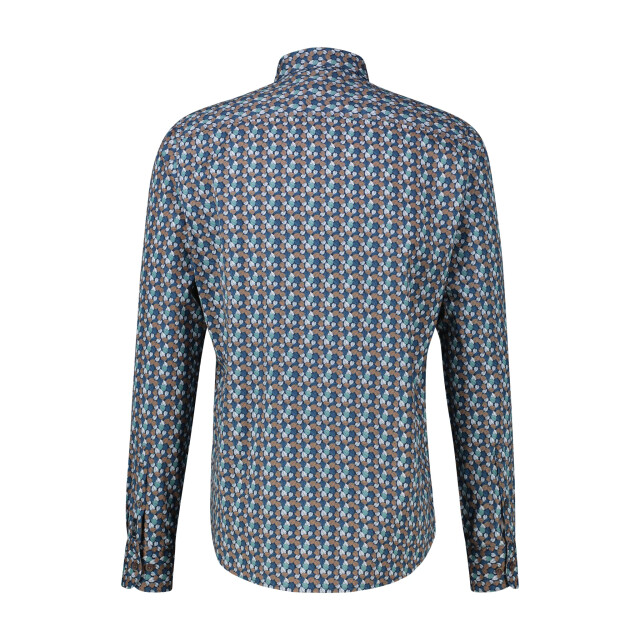 Lerros Heren overhemd 2581457 756 light coffee Lerros overhemd 2581457 756LightCoffee large