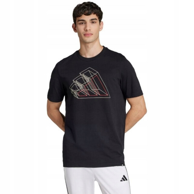 Adidas Heren outline grafisch technisch t-shirt UTPP5803_black large