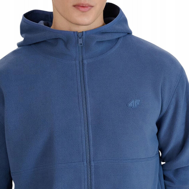 4F Heren m321 full zip hoodie UTPP5740_blue large
