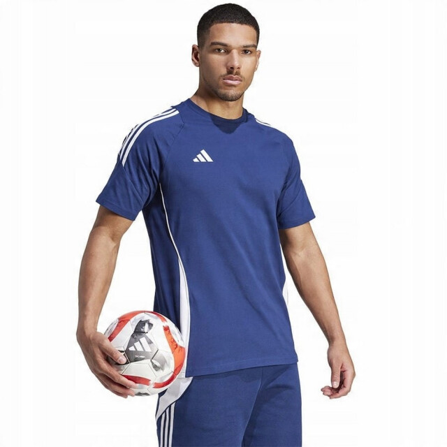 Adidas Heren tiro 24 sweat t-shirt UTPP4004_blue large