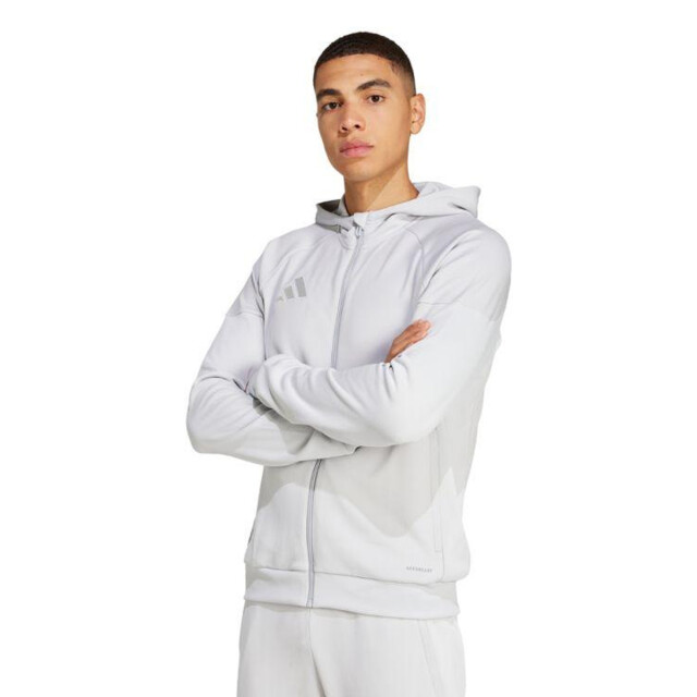 Adidas Heren tiro 25 full zip hoodie UTPP3723_greysilver large