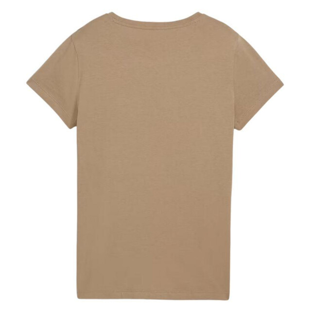 Puma Dames essentials script t-shirt UTPP3703_beige large
