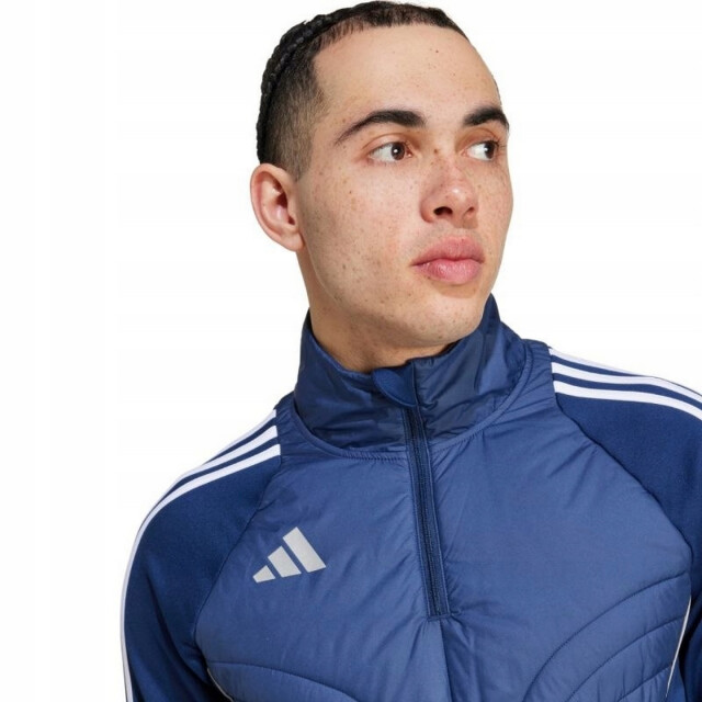 Adidas Heren tiro 24 quarter zip winter top UTPP4257_blue large