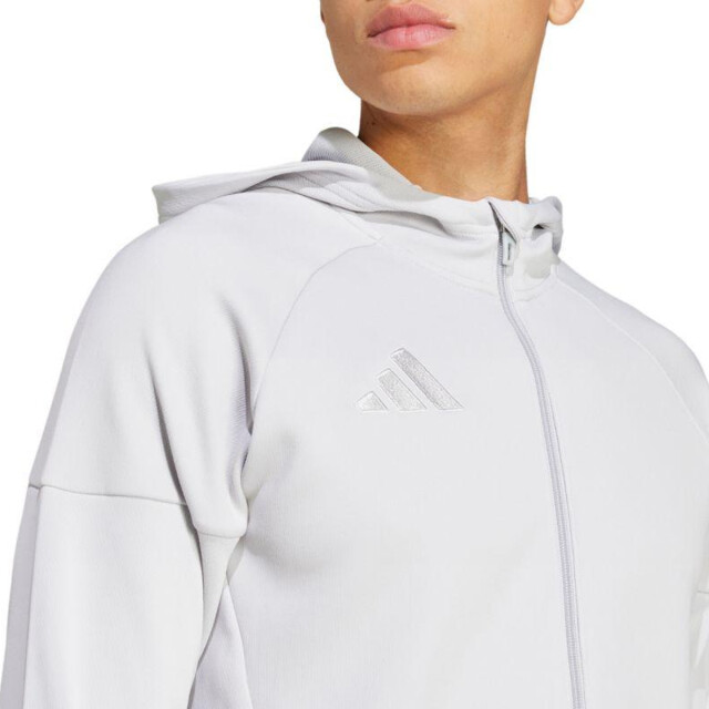 Adidas Heren tiro 25 full zip hoodie UTPP3723_greysilver large